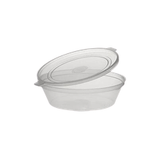 2oz/50ml (45Dx25) Hinged Lid Clear Sauce Container